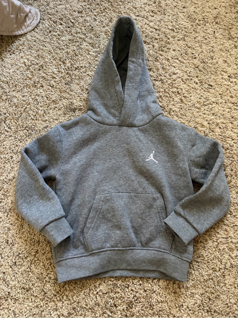 Nike Jordan Toddler Gray Pullover Hoodie